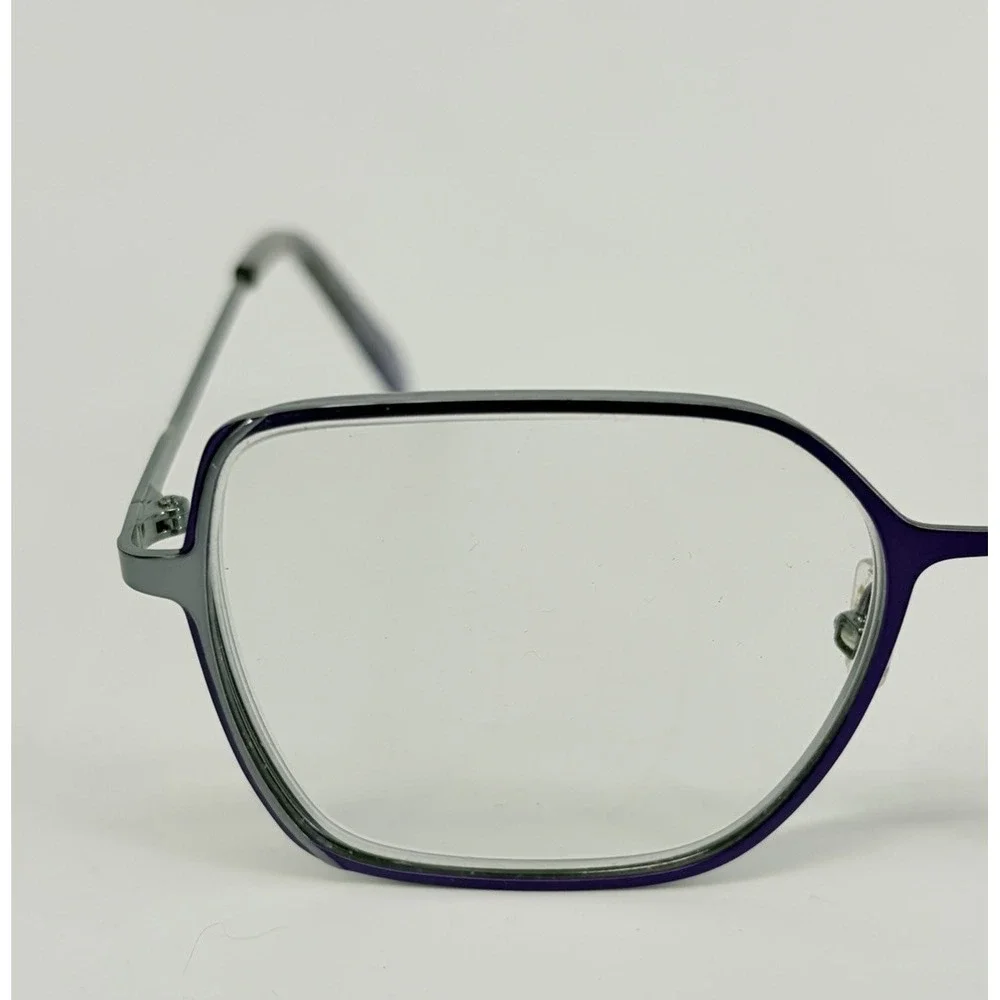Red Rose By OGI Lambrate Plum Eyeglasses Frames Wire Rim 52-17-140